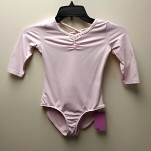 EUC Danskin NOW Light Pink Ballet Leotard small child 6/6x